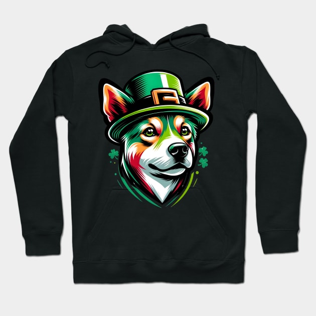 Taiwan Dog's Enchanting St Patrick's Day Adventure Hoodie by ArtRUs